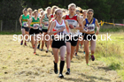 Womens under-17s and under-20s 2021 North Eastern Harrier League, Druridge Bay. Photo: David T. Hewitson/Sports for All Pics